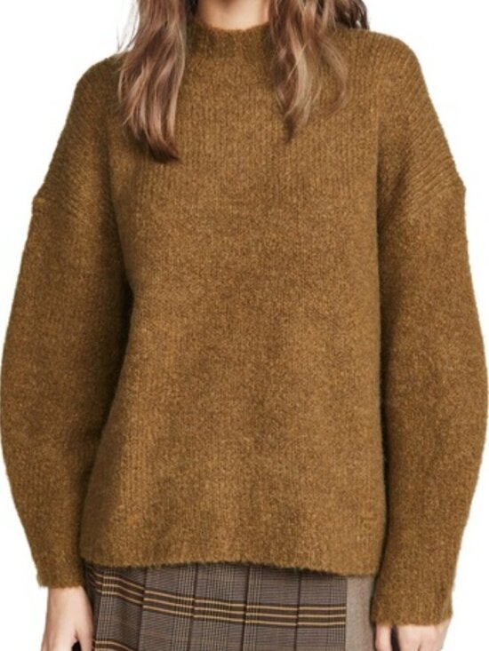 Philip Lim Sweaters - 3.1 Phillip Lim Mock-Neck Drop-Shoulder Pullover Sweater Size XS 8288